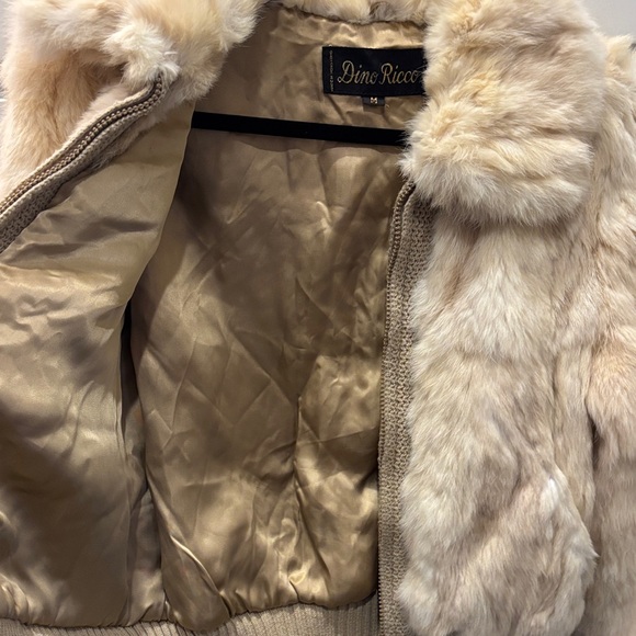 Dino Ricco Rabbit Fur Jacket M - Picture 9 of 9